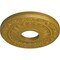 Ekena Millwork Nadia Ceiling Medallion (Fits Canopies up to 4 7/8"), 12 1/8"OD x 3 5/8"ID x 7/8"P, Pharaohs Gold CM12NAPGS - alternate 5
